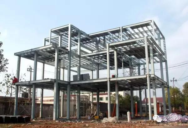 网易结构 钢框架 混凝土核心筒 dwg_钢排架结构_二手钢结构设备