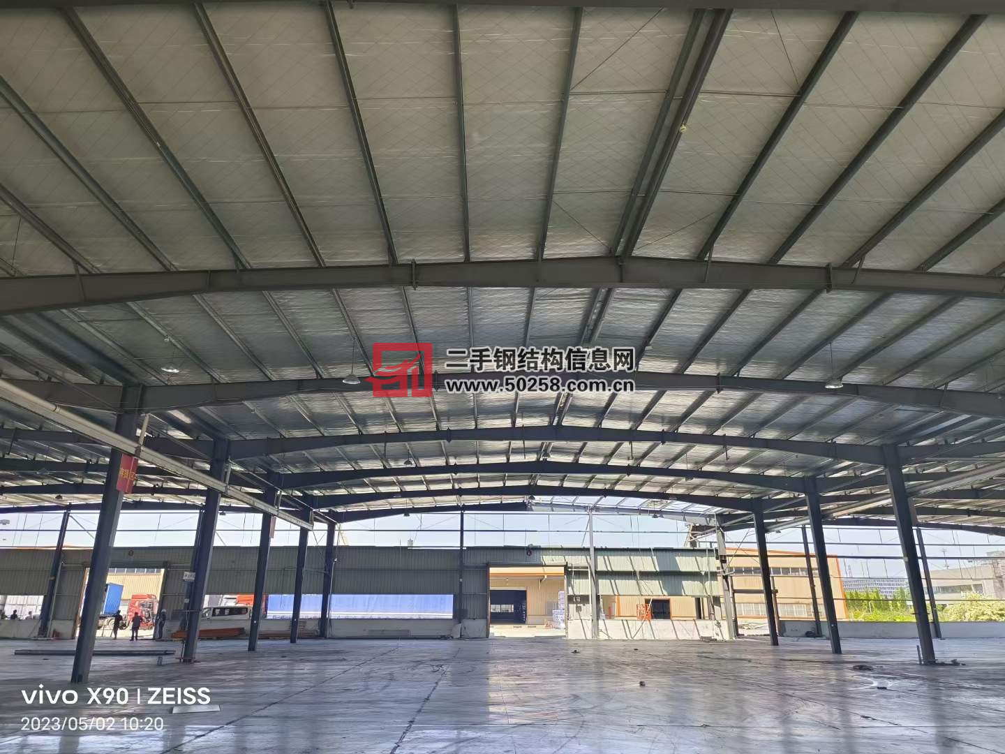 宽78米跨长234米高8米2二手钢结构库房