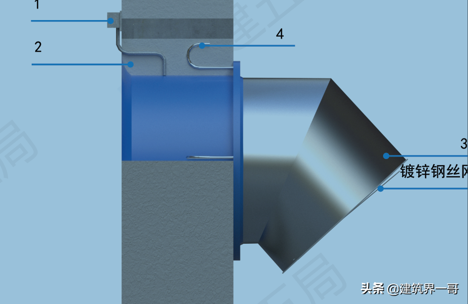 屋面风机防雨罩图片_屋面风机电源防水弯_钢结构屋面风机防水施工节点图