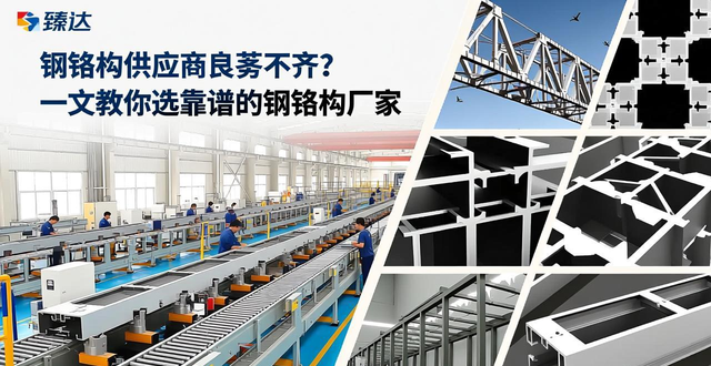 钢结构供应商良莠不齐？一文教你选靠谱的钢结构厂家