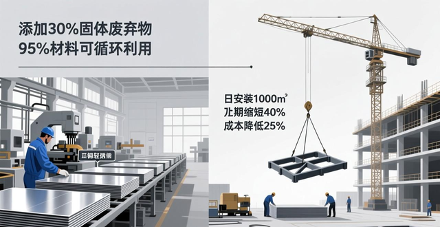 钢构轻强板优势多，轻质高强节能环保，成建筑优选材料