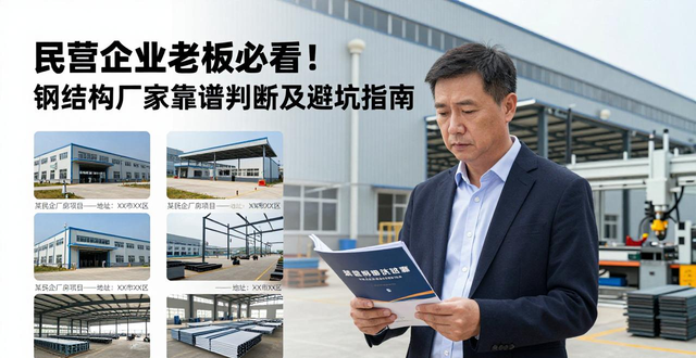 民营企业选择靠谱钢结构厂家_钢结构_判断钢结构厂家资质合规性