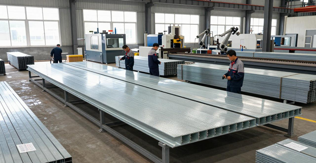 钢构_钢构平台热镀锌钢格板_平台钢格板定制