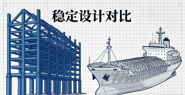 钢结构设计核心逻辑差异_钢结构_建筑钢结构与船舶钢结构对比