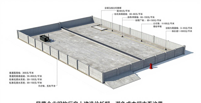 民营企业钢结构厂房土建造价_钢构_钢结构厂房基础工程成本核算