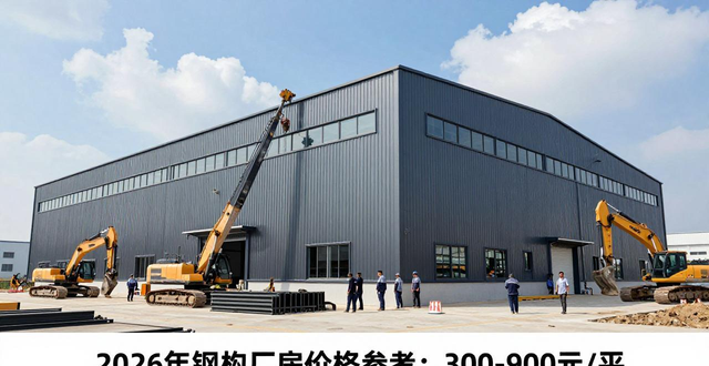 钢结构厂房造价_2026年钢材价格趋势_钢结构