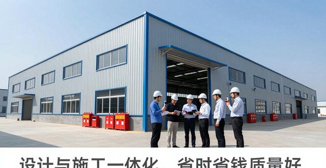 钢结构厂房设计施工一体化优势_钢构_钢结构厂房设计与施工一体化服务