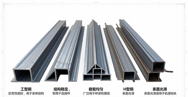 建筑用钢材种类_钢构_结构型材应用场景