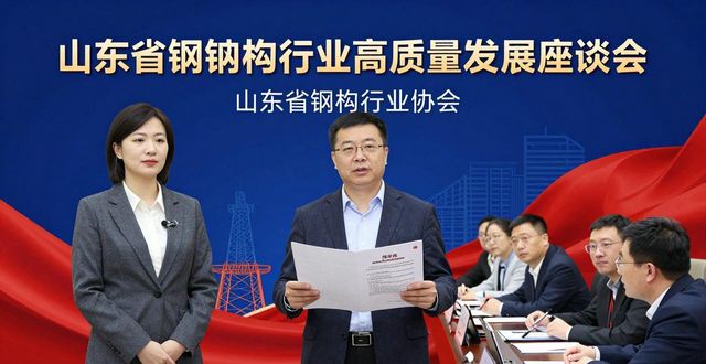 钢结构_山东省钢结构行业高质量发展_党建工作座谈会