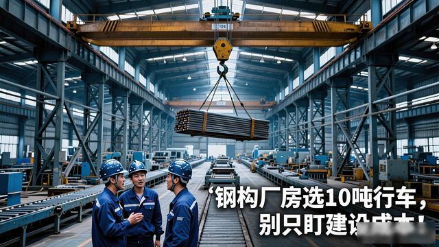 钢构_钢结构厂房参数选择_10吨行车厂房租赁
